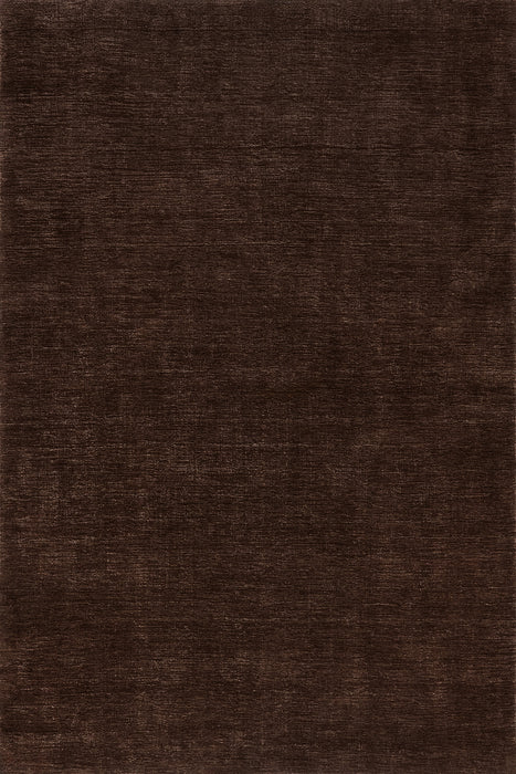 Speckled Wool-Blend Area Rug in Truffle Brown 120x180 cm