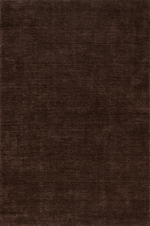 Speckled Wool-Blend Area Rug in Truffle Brown 120x180 cm