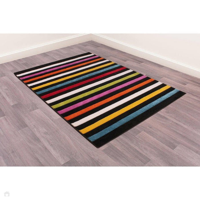 Spectra Carved Stilo Multi Round Rug