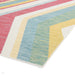 Spectrum E9335 Modern Abstract Durable Stain-Resistant Weatherproof Flatweave In-Outdoor Multicolour Rug