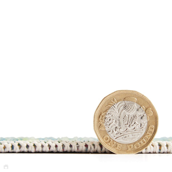 Spectrum E9335 Modern Abstract Durable Stain-Resistant Weatherproof Flatweave In-Outdoor Multicolour Rug