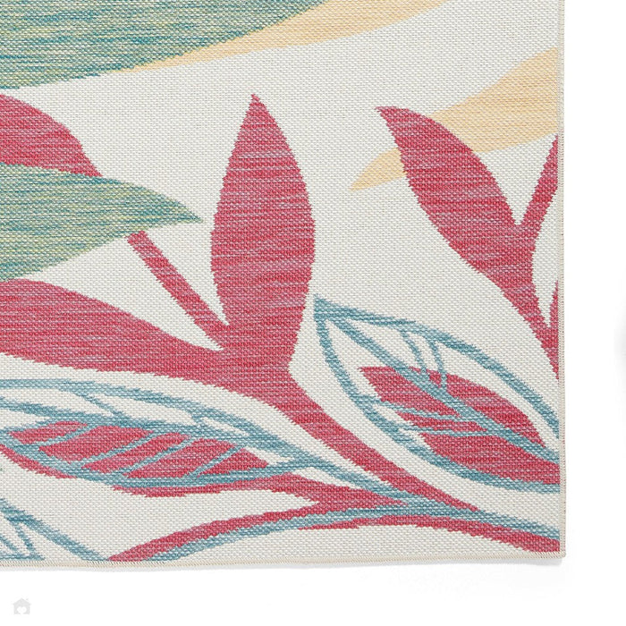 Spectrum E9338 Modern Abstract Durable Stain-Resistant Weatherproof Flatweave In-Outdoor Multicolour Rug