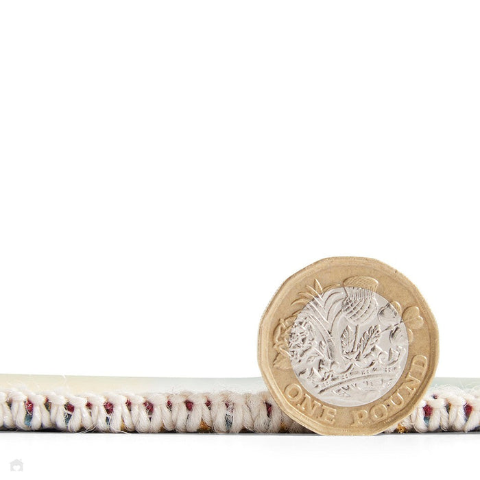 Spectrum E9338 Modern Abstract Durable Stain-Resistant Weatherproof Flatweave In-Outdoor Multicolour Rug