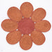 Spinningfields Jute Single Flower Pink Round Rug