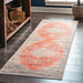 Star Medallion Area Rug 150x240 cm Rust