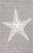Starfish Area Rug For Indoor And Outdoor Use Grey 150cm