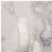 Stellar ST03 Modern Abstract Distressed Metallic Shimmer Hi-Low Textured Sileä Pehmeä Lyhyt Matala Beige/harmaa/kermanvärinen matto