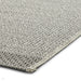 Stitch 9682 Durable Stain-Resistant Weatherproof Flatweave In-Outdoor Grey/Black Rug