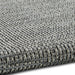 Stitch 9682 Durable Stain-Resistant Weatherproof Flatweave In-Outdoor Silver/Black Rug