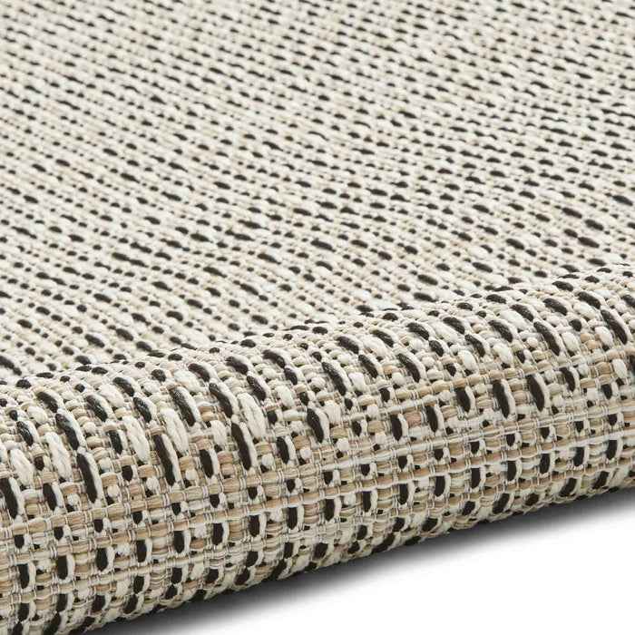 Stitch 9683 Beige Black Rug