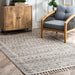 Striped Ivory Area Rug 160x230 cm