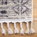 Striped Ivory Area Rug 160x230 cm