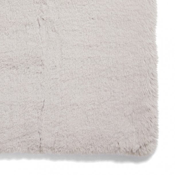 Super Teddy Silver Rug