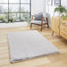 Super Teddy Silver Rug