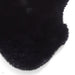 Super Teddy Super Soft Plush Hi Pile Silky Faux Fur Polyester Shaggy Sheepskin Black Rug