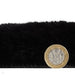 Super Teddy Super Soft Plush Hi Pile Silky Faux Fur Polyester Shaggy Sheepskin Black Rug