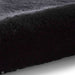 Super Teddy Super Soft Plush Hi Pile Silky Faux Fur Shaggy Black Rug