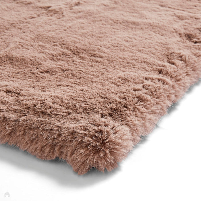 Super Teddy Super Soft Pehmo Hi Pile Silky Faux Fur Shaggy Mink matto