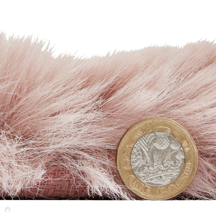 Super Teddy Super Soft Pehmo Hi Pile Silky Faux Fur Shaggy Rose matto