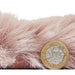 Super Teddy Super Soft Pehmo Hi Pile Silky Faux Fur Shaggy Rose matto