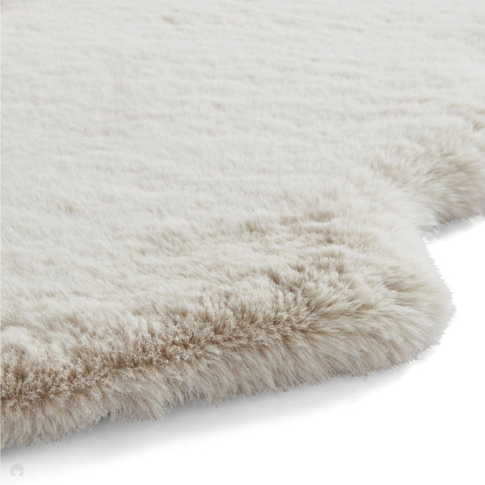 Super Teddy Super Soft Pehmo Hi Pile Silky Faux Turkis Shaggy Lampaannahka Beige Double/Runner