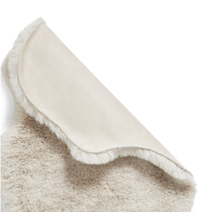 Super Teddy Super Soft Pehmo Hi Pile Silky Faux Turkis Shaggy Lampaannahka Beige Double/Runner