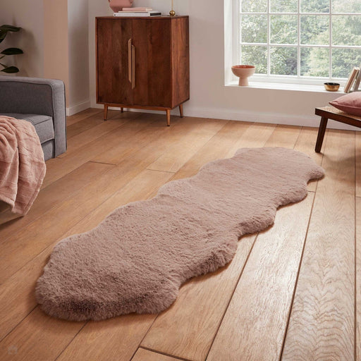 Super Teddy Super Soft Pehmo Hi Pile Silky Faux Turkis Shaggy Lampaannahka Minkki Double/Runner