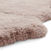 Super Teddy Super Soft Pehmo Hi Pile Silky Faux Fur Shaggy Sheepskin Rose Double/Runner