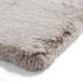 Super Teddy Super Soft Pehmo Hi Pile Silky Faux Fur Shaggy Silver matto