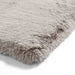 Super Teddy Super Soft Pehmo Hi Pile Silky Faux Fur Shaggy Silver matto