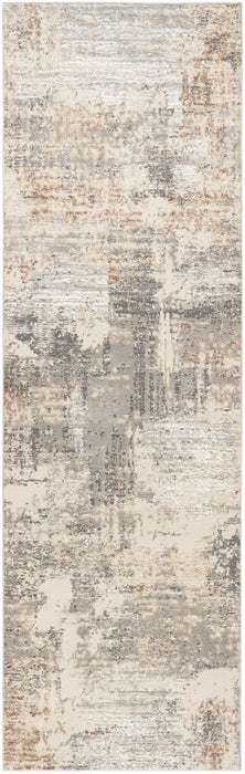 Bærekraftige trender SUT04 Beige Gray Runner Rug