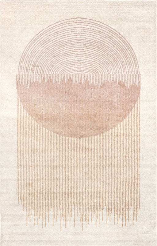 Suzie Sunlight Striped Area Rug 152 Cm Rust