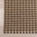 Tan Checkered Indoor Outdoor Area Rug 120 x 180 cm