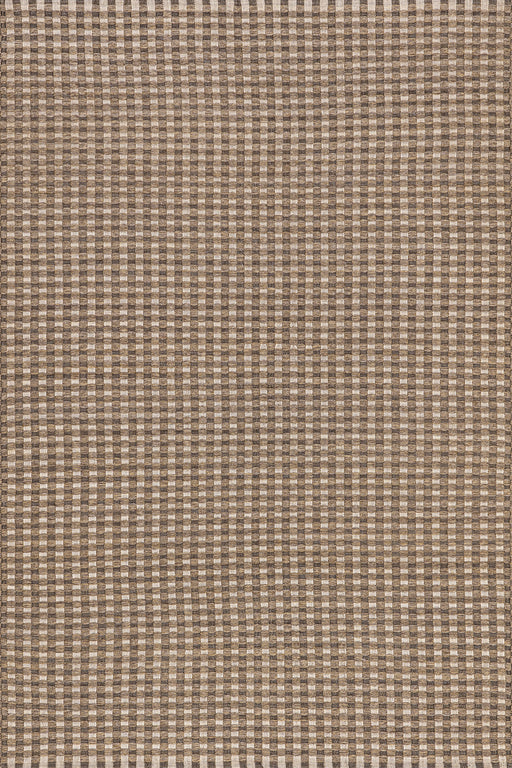 Tan Checkered Indoor Outdoor Area Rug 120 x 180 cm