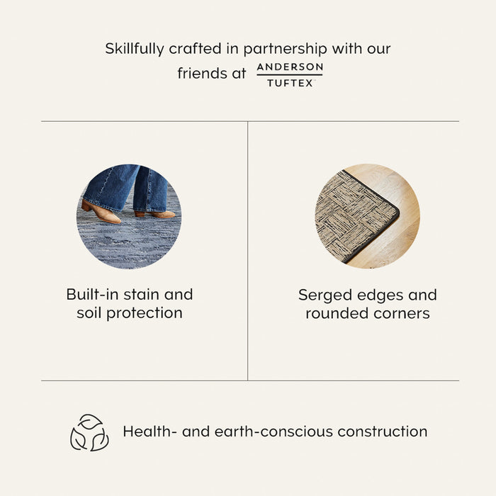 Tanager Custom Rug Dark Sage Design 200x300 cm