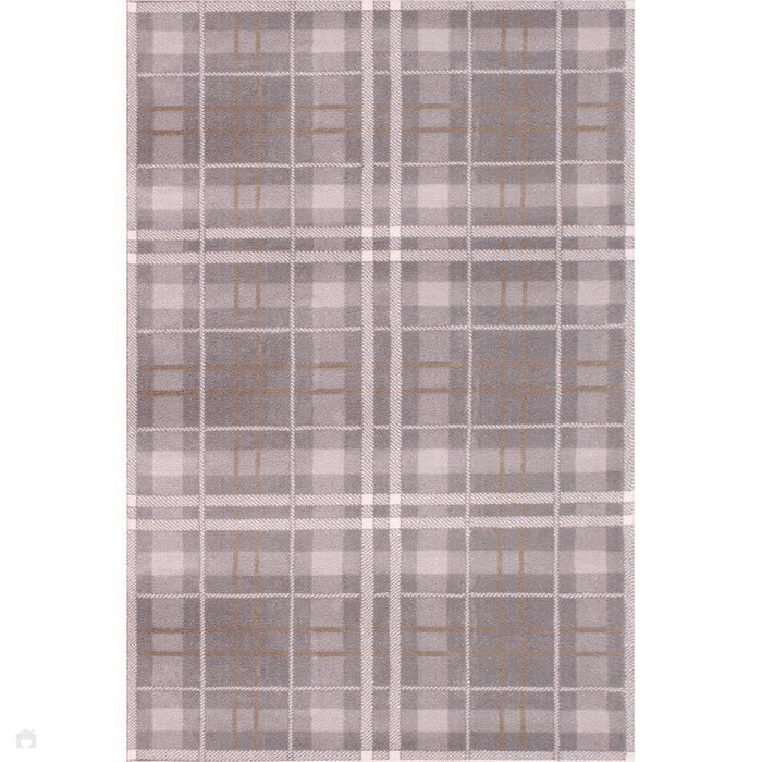 Tartan Check Grey/Ochre -matto