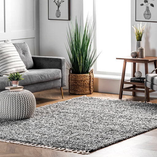 Tassel Grey Shag Area -matto 120x180 senttimetriä