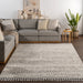 Tassel Rug in Ivory for Home Decor 160 x 230 cm