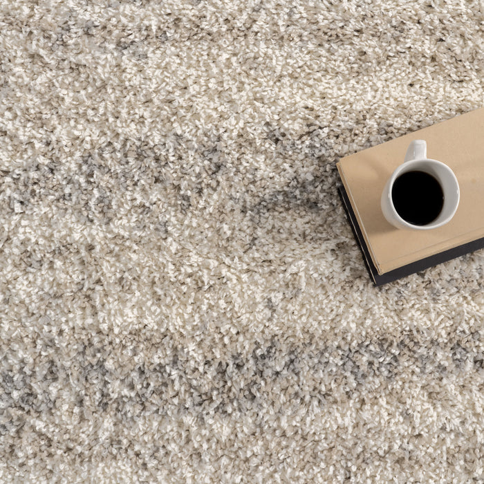 Tassel Rug in Ivory for Home Decor 160 x 230 cm