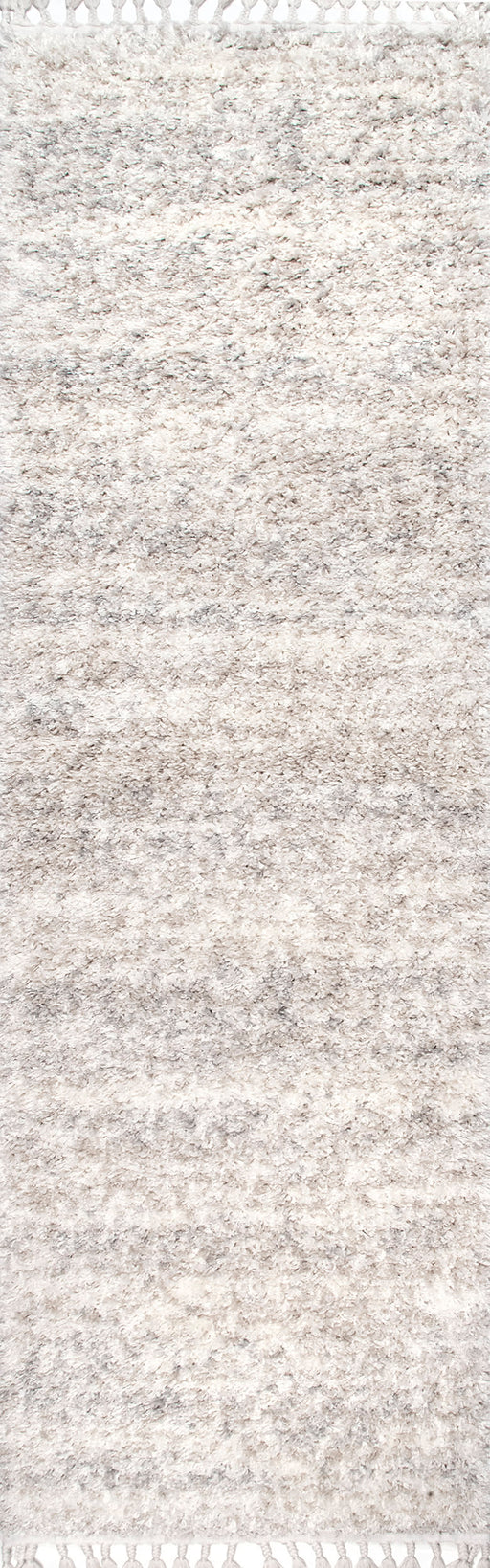 Tassel Rug in Ivory for Home Decor 160 x 230 cm