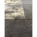 Tate Modern Plain Geometric Tonal Textures Hand-Carved High-Density Wool&Viscose Charcoal Rug