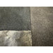 Tate Modern Plain Geometric Tonal Textures Hand-Carved High-Density Wool&Viscose Charcoal Rug