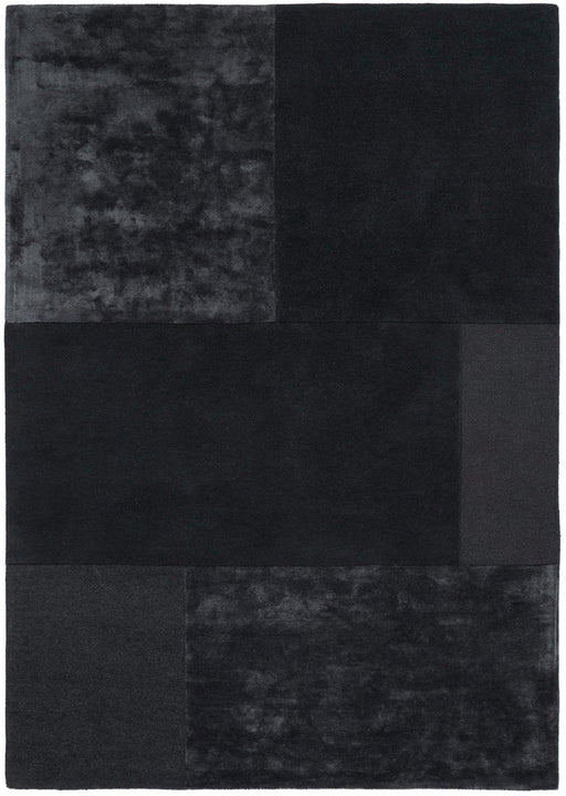Tate Tonal Textures Charcoal Rug