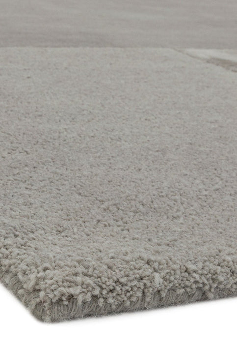 Tate Tonal Textures Silver Rug