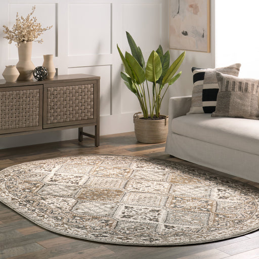 Taupe Area Rug For High-Traffic Spaces