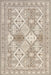 Taupe Area matto vilkkaaseen liikenteeseen 150cm x 240cm