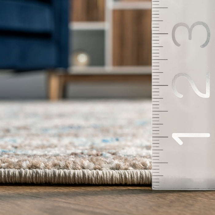 Taupe Diamond Pattern Area Rug for Stylish Interiors