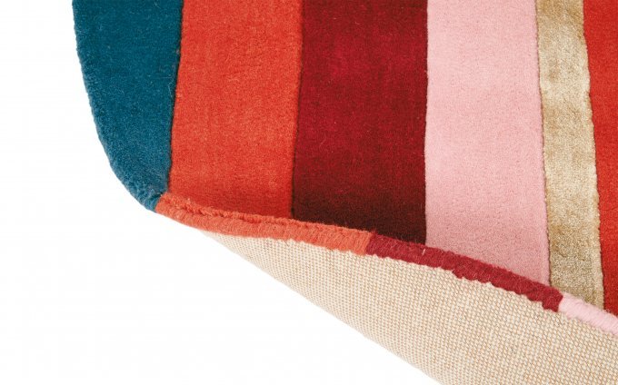 Ted Baker Sahara Round Burgundy 56105 Rug