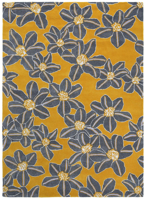 Ted Baker Zakouma 160606 Floral Ochre Rug