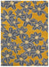 Ted Baker Zakouma 160606 Floral Ochre Rug